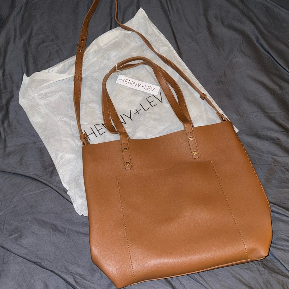 Brand new with tags! Vegan Henny+Lev tote bag